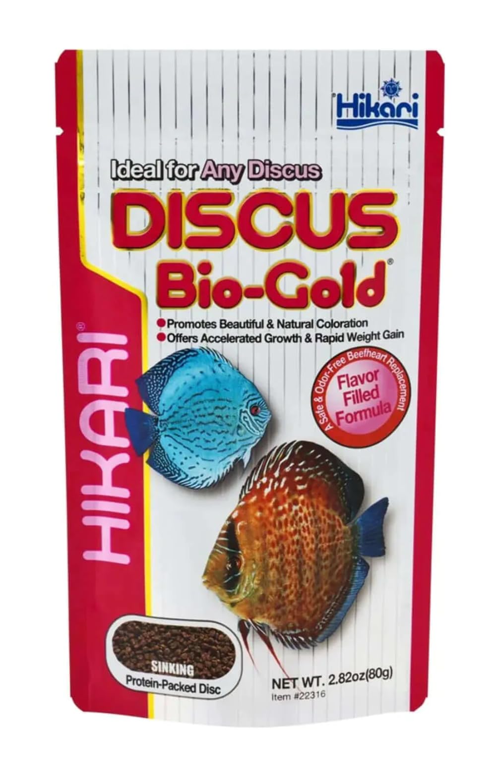 Discus Bio-Gold Fish Food - 2.82 Oz