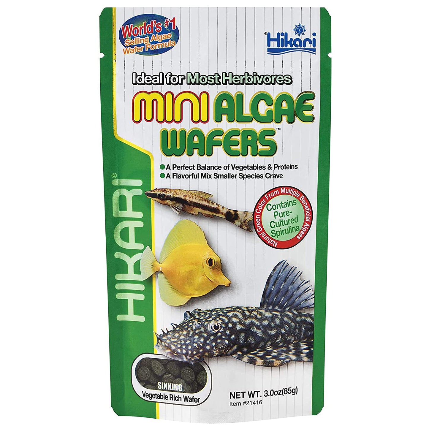 Hikari Mini Algae Wafers 85Gm- 3Oz