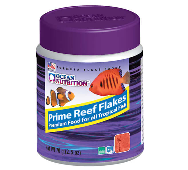Ocean Nutrition Prime Reef Flakes 2.5-Ounces (Great protein and color enhancer for Discus)