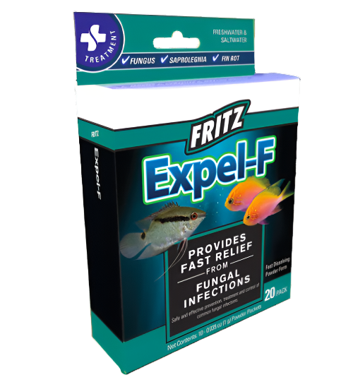 Fritz Expel - F Freshwater & Saltwater Fungal Treatment 20Ct
